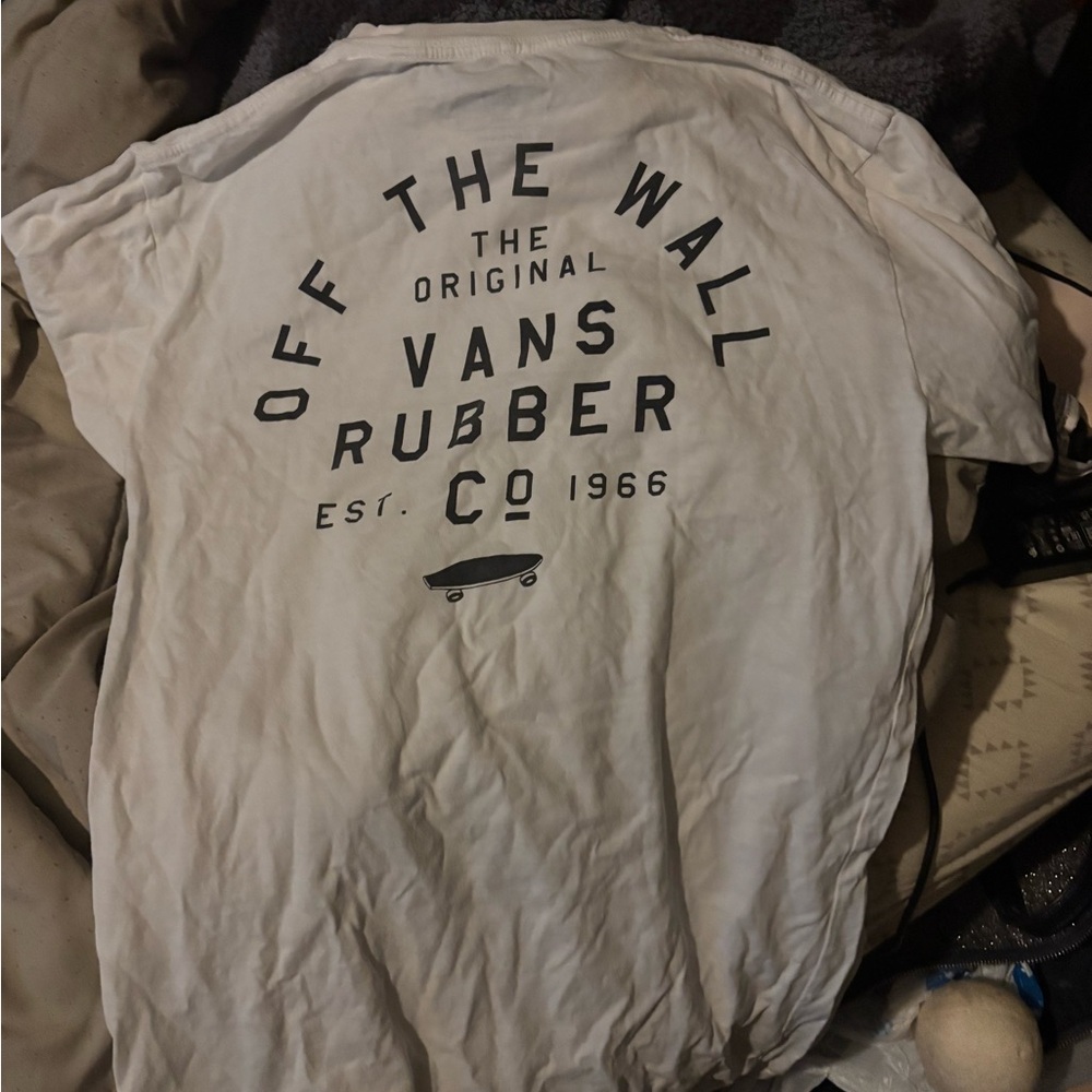 Vans Classic Fit White T-Shirt